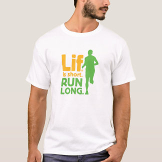 Lif. Is kort. Lang rennen. T-shirt