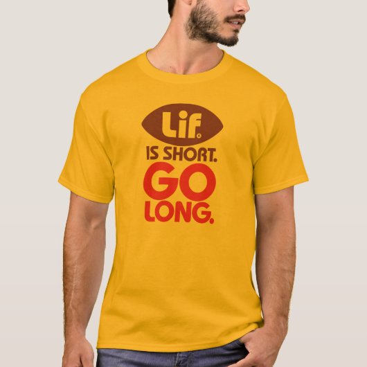 Lif. Is kort. Lang. T-shirt (Voorkant)