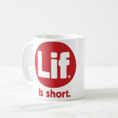 Lif. Is kort. Robuust. Koffiemok (Voorkant links)