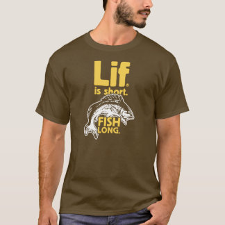Lif. Is kort. Vis lang. T-shirt