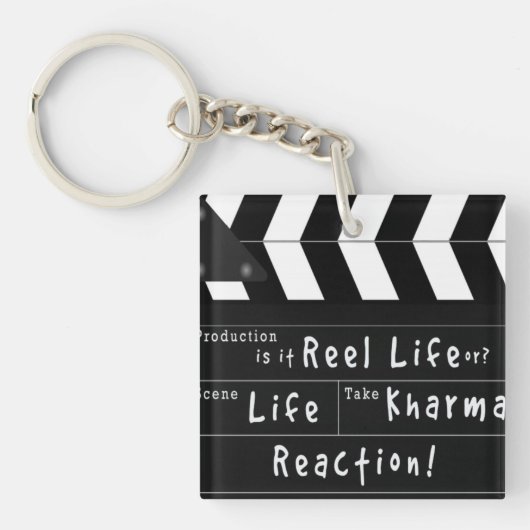 Life, Action, Kharma Keybob Sleutelhanger (voorkant)