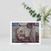 Life Angel door Segantini Giovanni Briefkaart (Staand voorkant)