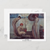 Life Angel door Segantini Giovanni Briefkaart (Voorkant / Achterkant)