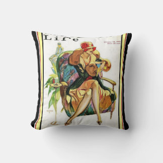 Life Art Deco Flapper Sierkussen