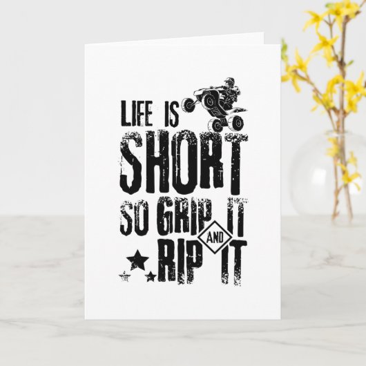 Life Atv Quad Kaart (Gele Bloem)