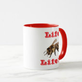 "Life B Life"n" Mok (Voorkant rechts)