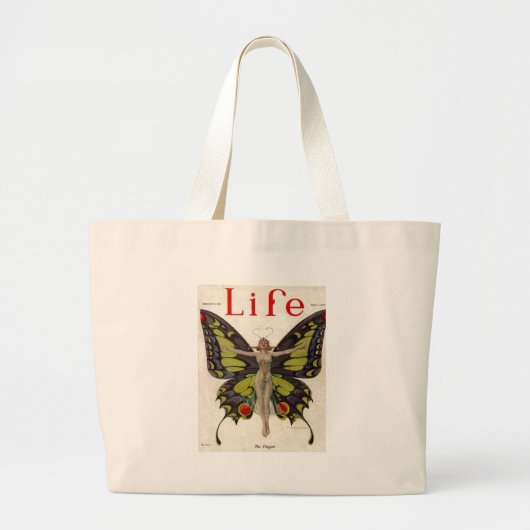 Life Bag Grote Tote Bag (Voorkant)