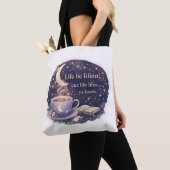 Life Be Lifein’ –  Quote + Pigeonne Logo - V1. 2- Tote Bag (Dichtbij)