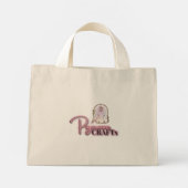 Life Be Lifein’ – Quote + Pigeonne Logo - V1 - Mini Tote Bag (Achterkant)