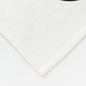 Life Begins After Coffee  Fleece Deken (Hoek)