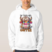 Life Begins After Coffee  Hoodie (Voorkant)