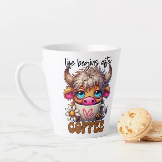 Life Begins After Coffee  Latte Mok (In situ)