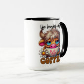 Life Begins After Coffee Mok (Voorkant rechts)