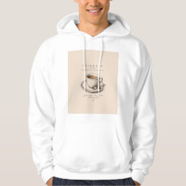 Life Begins After Espresso | Vintage Coffee Lover Hoodie