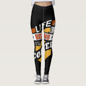 life begins after kluis leggings (Voorkant)