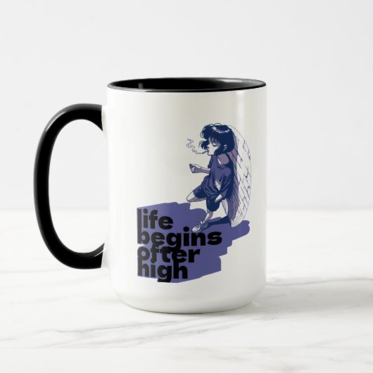 life begins ofter high tea mug mok (Links)