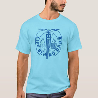 Life Behind Bars Funny Cycling T-shirt