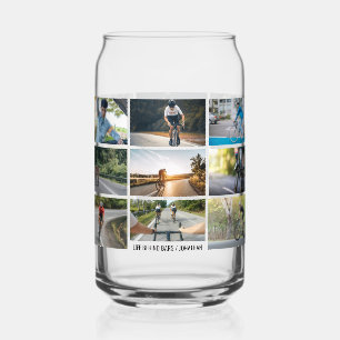 Life Behind Bars Personaliseer Afbeeldingen Fietsl Blikvorm Glas