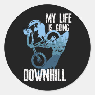 Life Behind Rs Biking Mountainbike Enduro Mtb Ronde Sticker