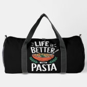 Life Better With Pasta Bowl Plunjezak (Achterkant)