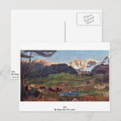 Life by Segantini Giovanni Briefkaart (Voorkant / Achterkant)