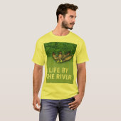 Life by the River Nature T-Shirt for Outdoor Lover (Voorkant volledig)