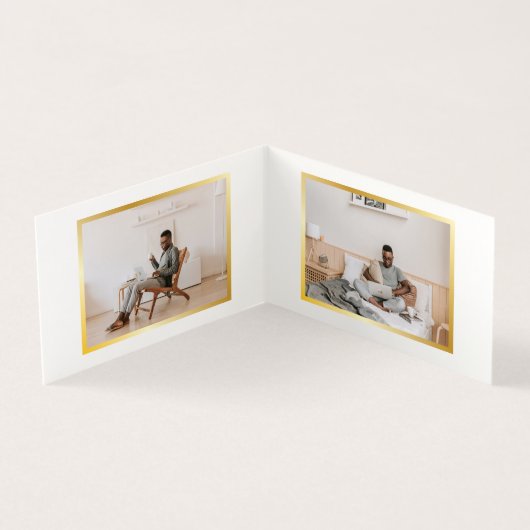 Life Celebration Elegant en Graceful Funeral Kaart (Binnen)