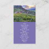 Life Celebration Floral Funeral Kaart Visitekaartje (Voorkant)