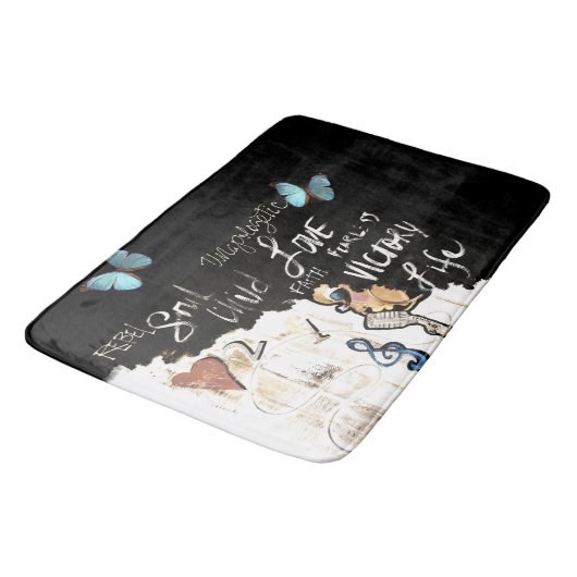 Life Check Bath Mat (Gekanteld)