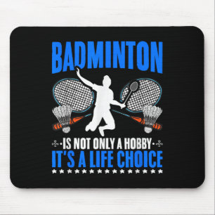 Life Choice Racket Shuttle Sport Hobby Badminton P Muismat