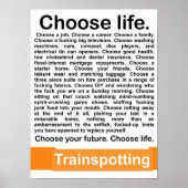 Life Choose Poster (Voorkant)