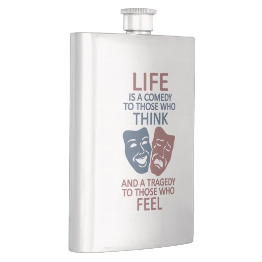 LIFE-citaat aangepaste kolf Flacon (Rechts)