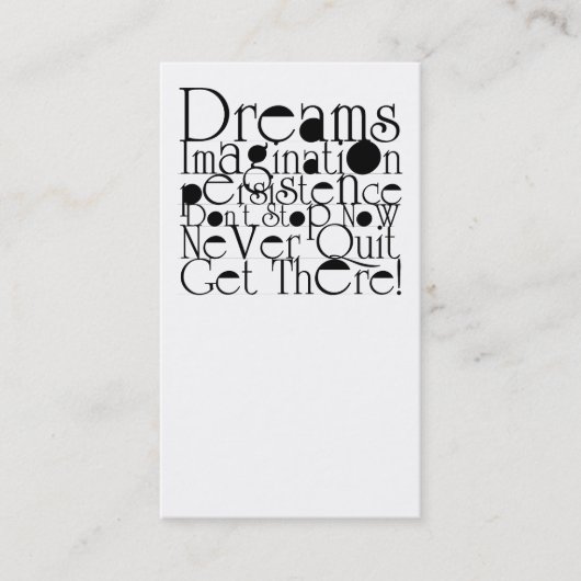 Life Coach-adviseur Visitekaartje (Voorkant)