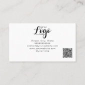 Life coach boom van het leven therapeut yoga heale visitekaartje (Achterkant)