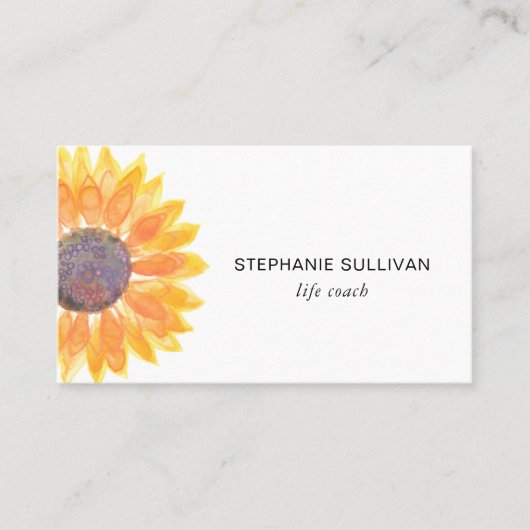 Life Coach Botanisch Visitekaartje (Voorkant)