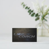 Life Coach business card Visitekaartje (Staand voorkant)