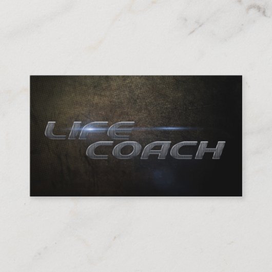 Life Coach business card Visitekaartje (Voorkant)