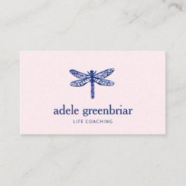 Life Coach Dragonfly Logo Visitekaartje