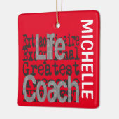 Life Coach Extraordinaire CUSTOM Keramisch Ornament (Links)