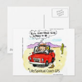 Life Coach GPS Briefkaart (Voorkant / Achterkant)