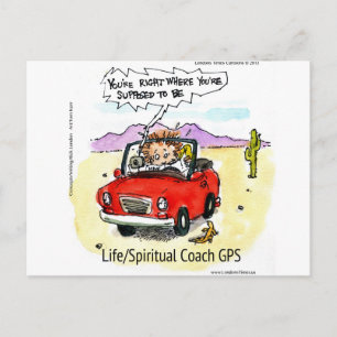 Life Coach GPS Briefkaart
