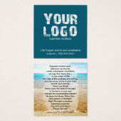 Life Coach-kaarten Vierkante Visitekaartjes (Voorkant /achterkant)