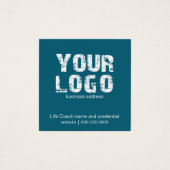 Life Coach-kaarten Vierkante Visitekaartjes (Voorkant)