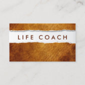 Life Coach lederen professional Visitekaartje (Voorkant)