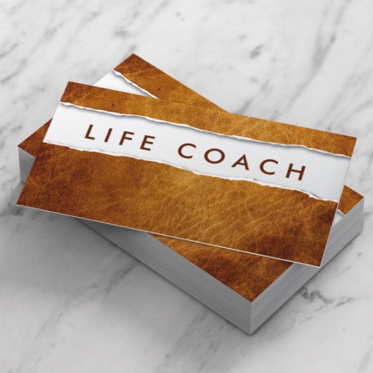 Life Coach lederen professional Visitekaartje