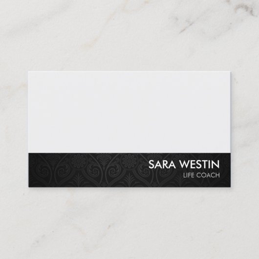 Life Coach Mentor Persoonlijke Hulp Visitekaartje (Voorkant)