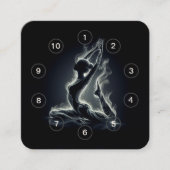 Life Coach One-legged King Pigeon Yoga Class Pass Klantenkaartje (Voorkant)