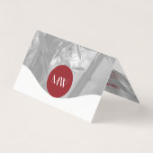 Life Coach Professional Networking Kaart (Achterkant)