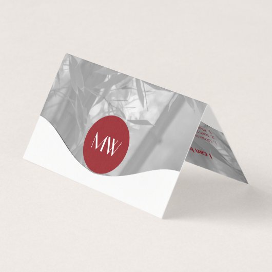 Life Coach Professional Networking Kaart (Achterkant)