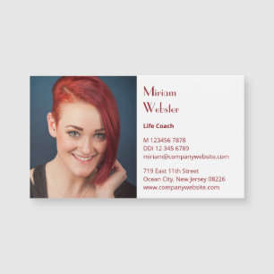 Life Coach Professional Visitekaartje Magnet
